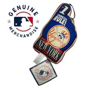 MLB Genuine Merchandise NY‎ Yankees VINTAGE Rule #1 Plush Good Stuff Finger